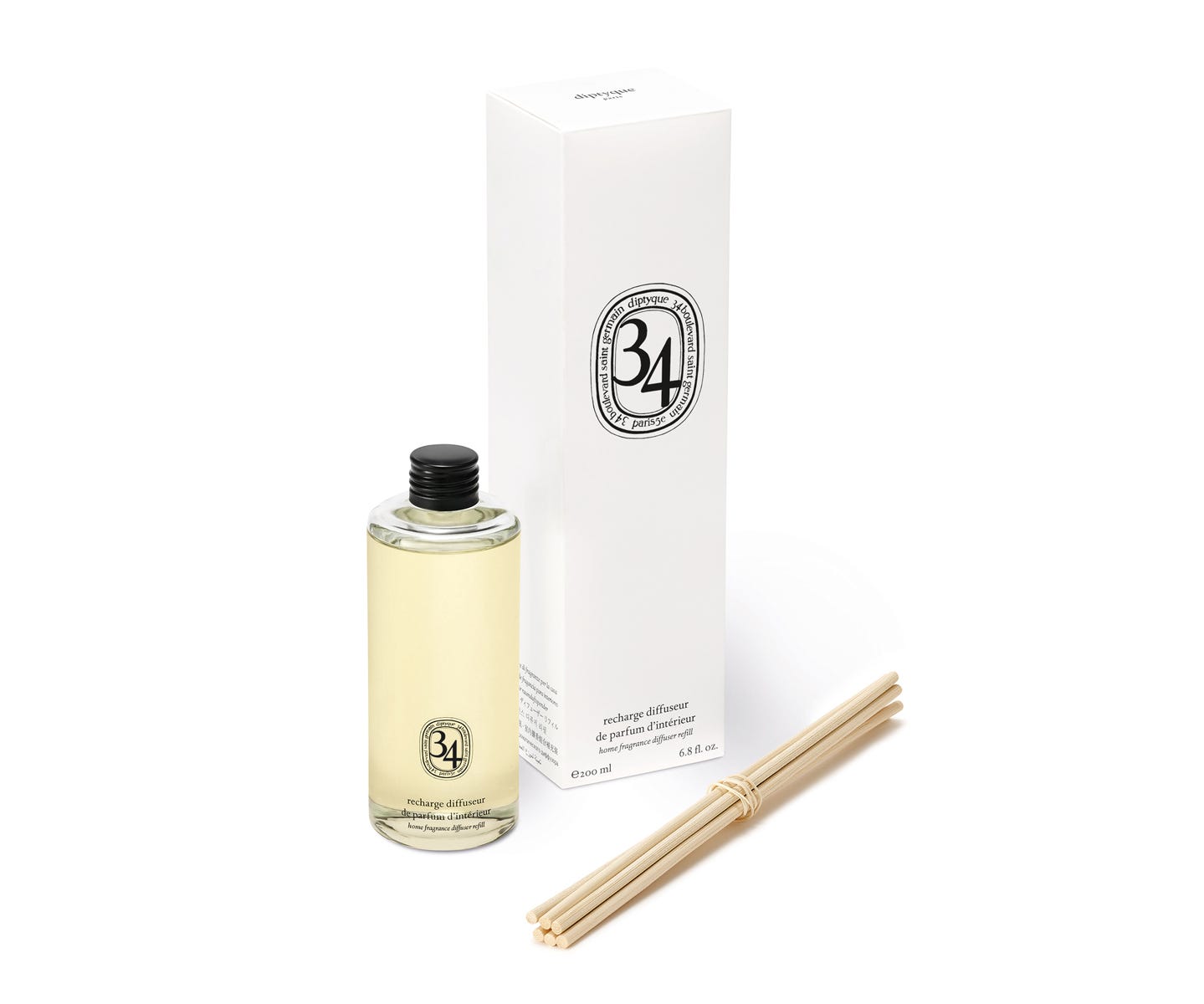 34 boulevard Saint Germain - Recharge pour diffuseur de parfum d'intérieur