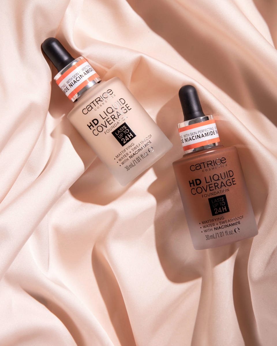 Foundation Liquid HD Coverage 30 Sand Beige, 30 ml