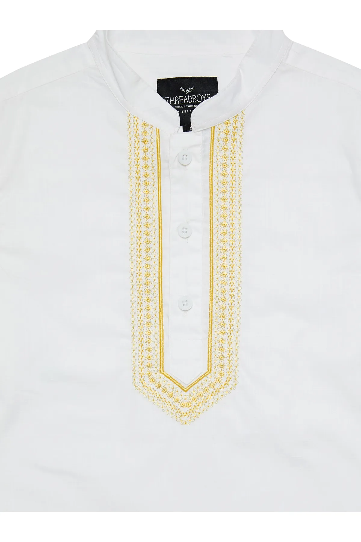 Threadboys  Hemd - Weiß - Regular Fit