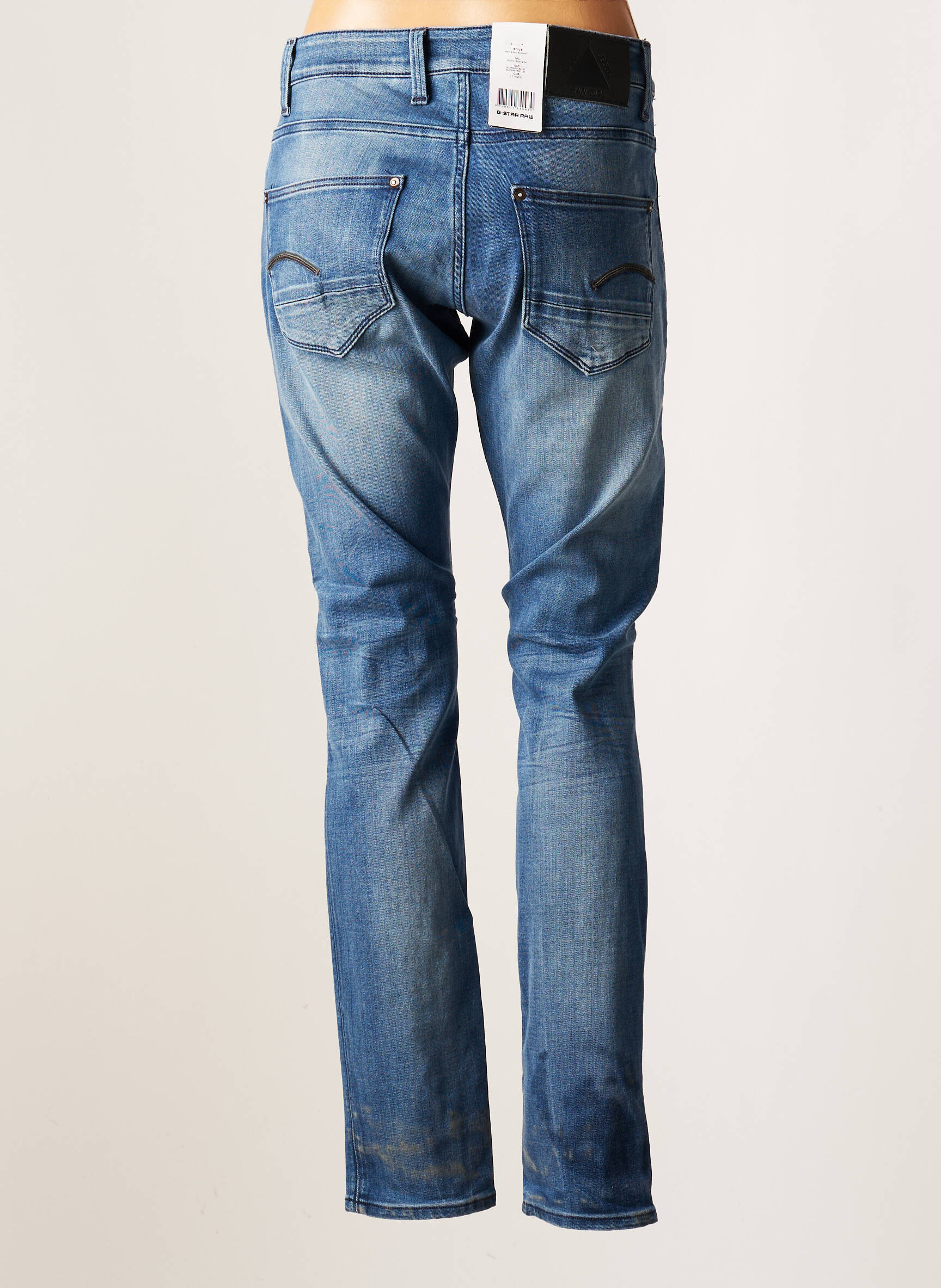 G Star Jeans Coupe Slim Femme couleur bleu