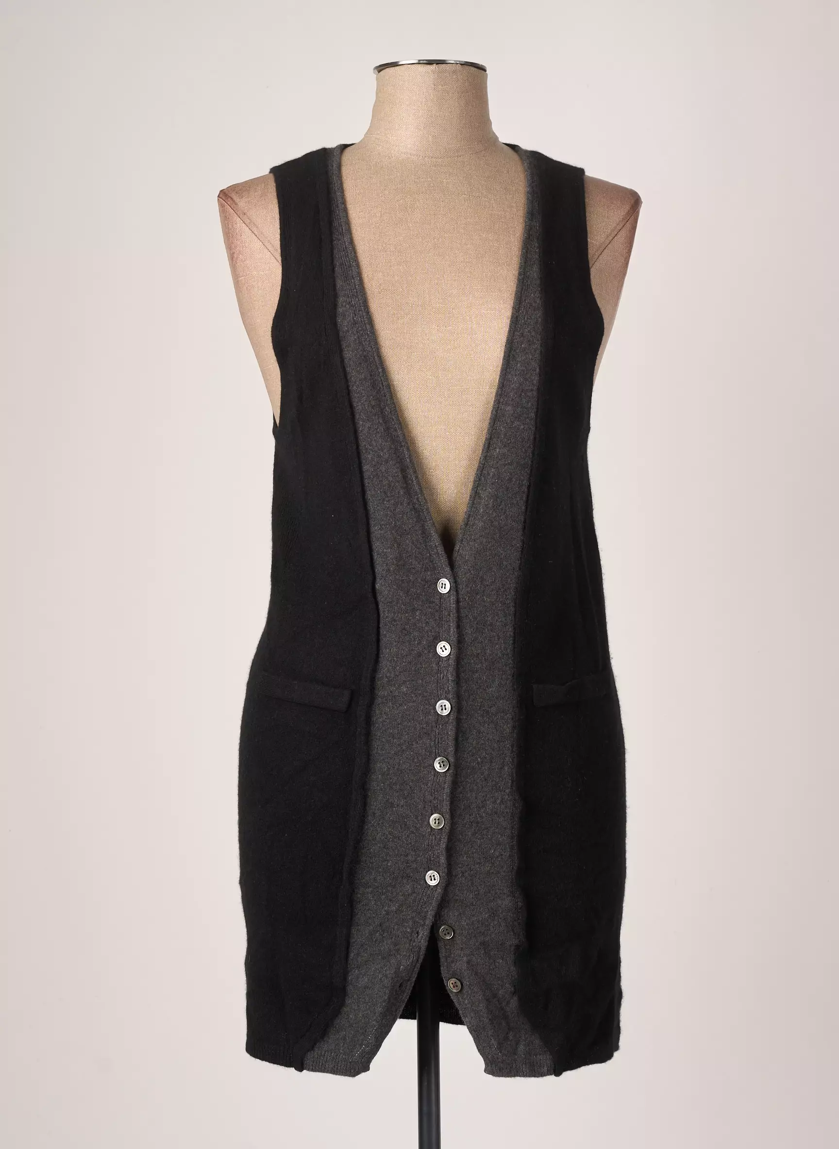 Estheme Gilet Femme couleur noir