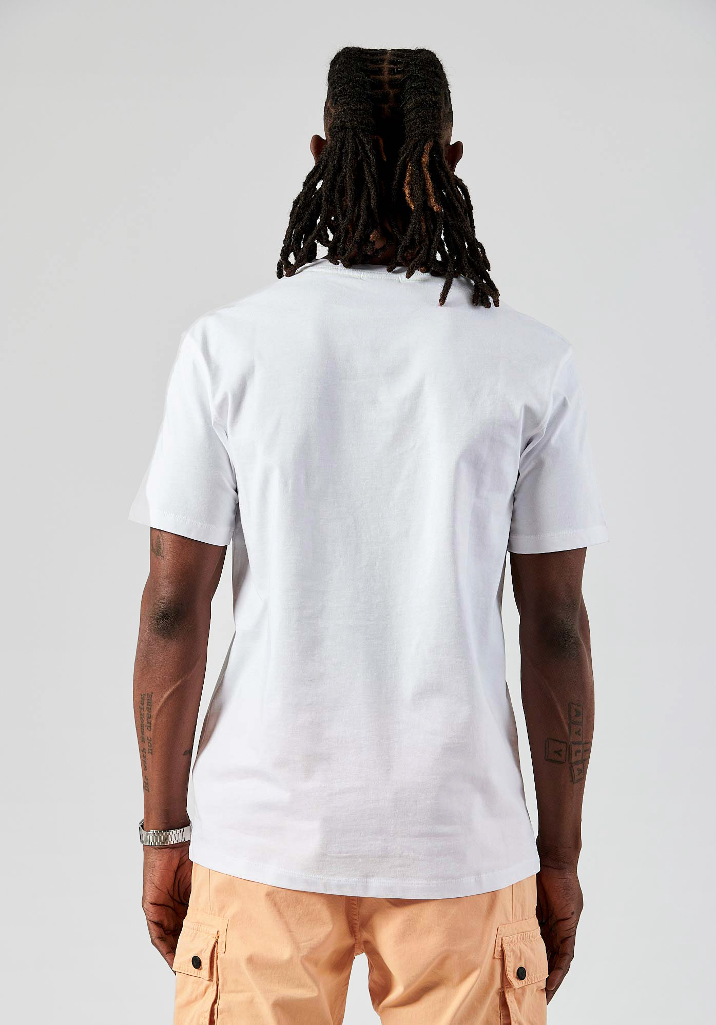 BAROK  T-shirt blanc homme 100% coton bio