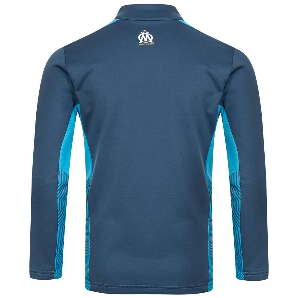 Olympique Marseille PUMA 1/4-Zip Kinder Sweatshirt 764386-05