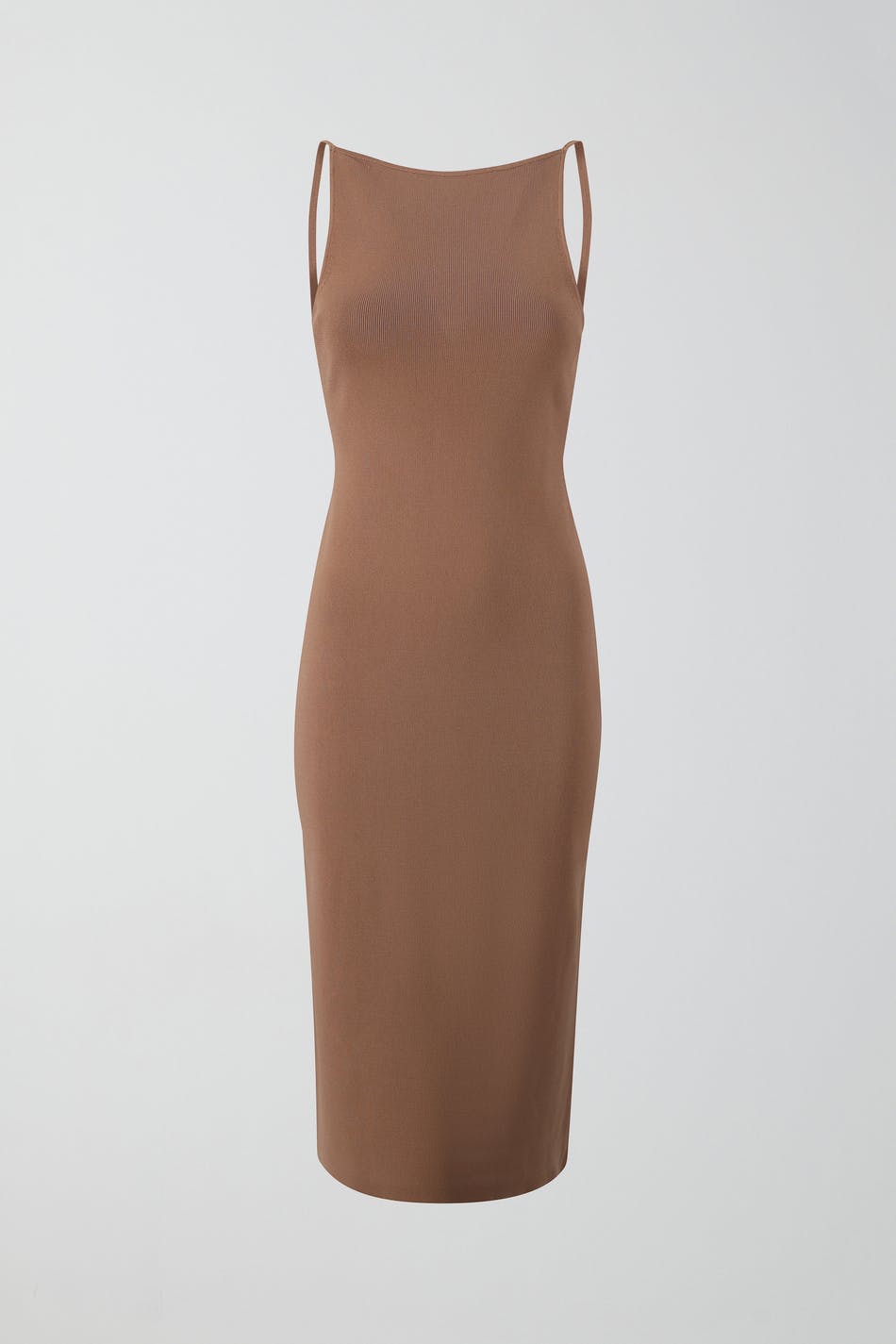 Knitted strap dress