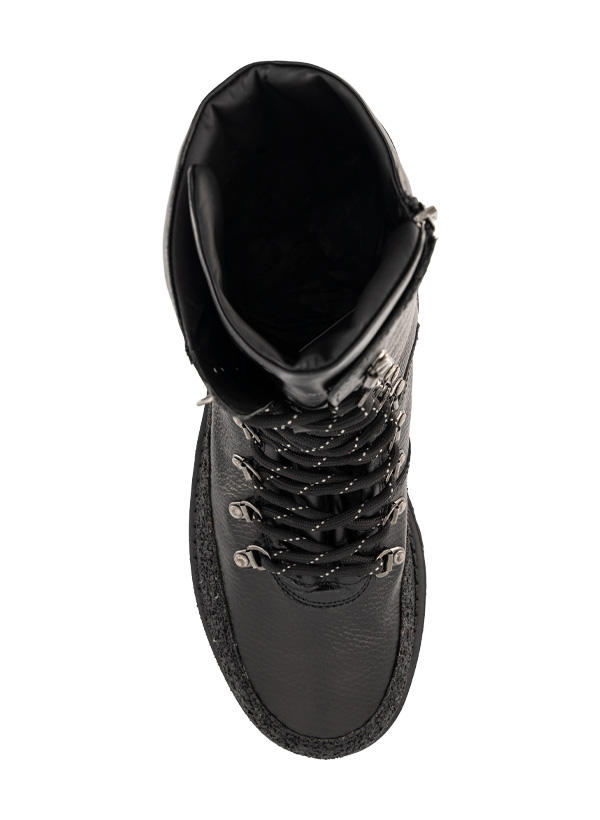 BOGNER, Schnürboots X Bond007, Leder mit Spikes, schwarz