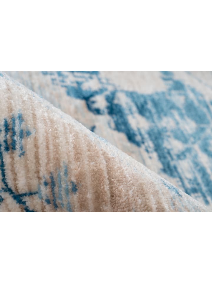 Arte Espina Teppich Neriah in Creme / Blau günstig kaufen