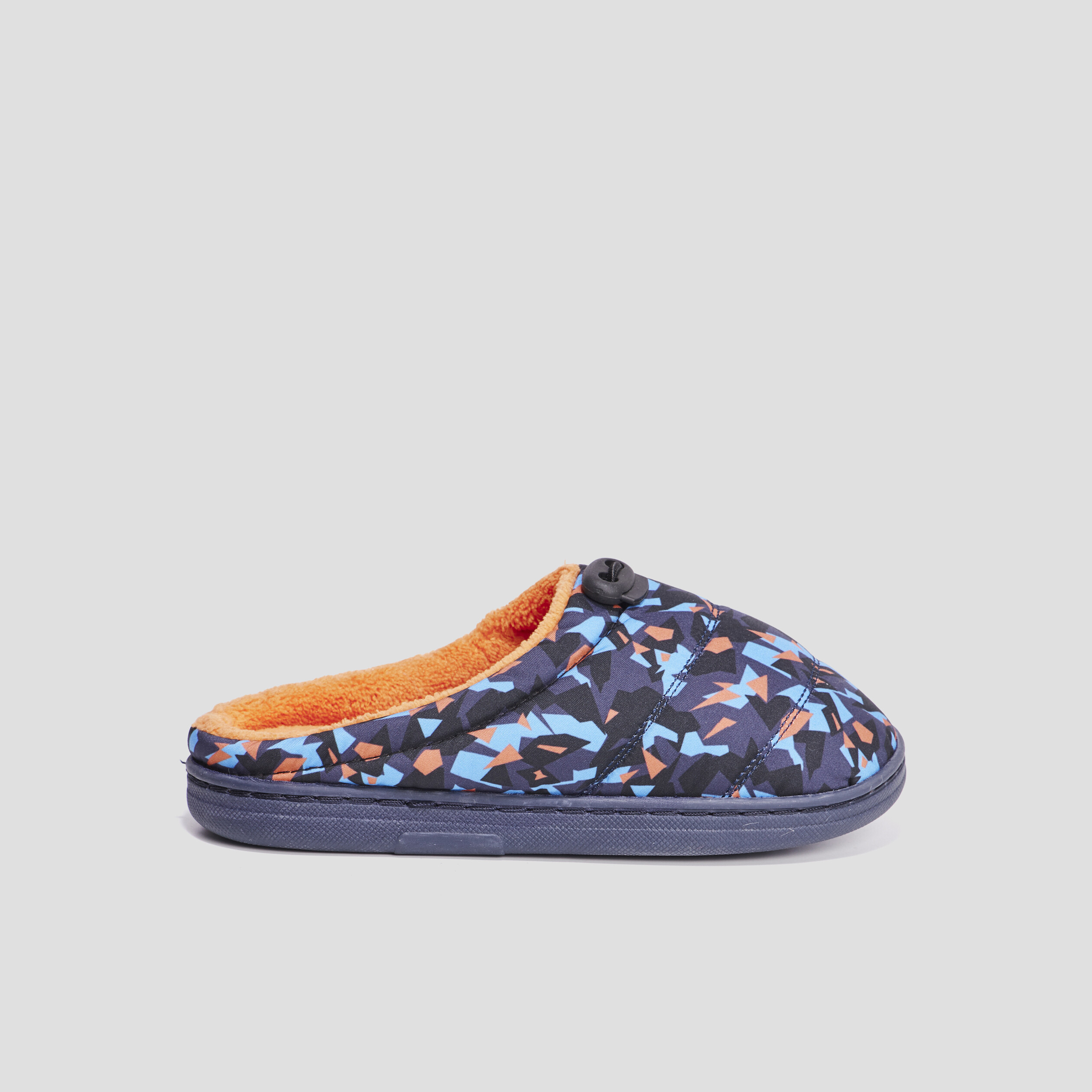 Chaussons mules matelassés multicolore garçon | La Halle