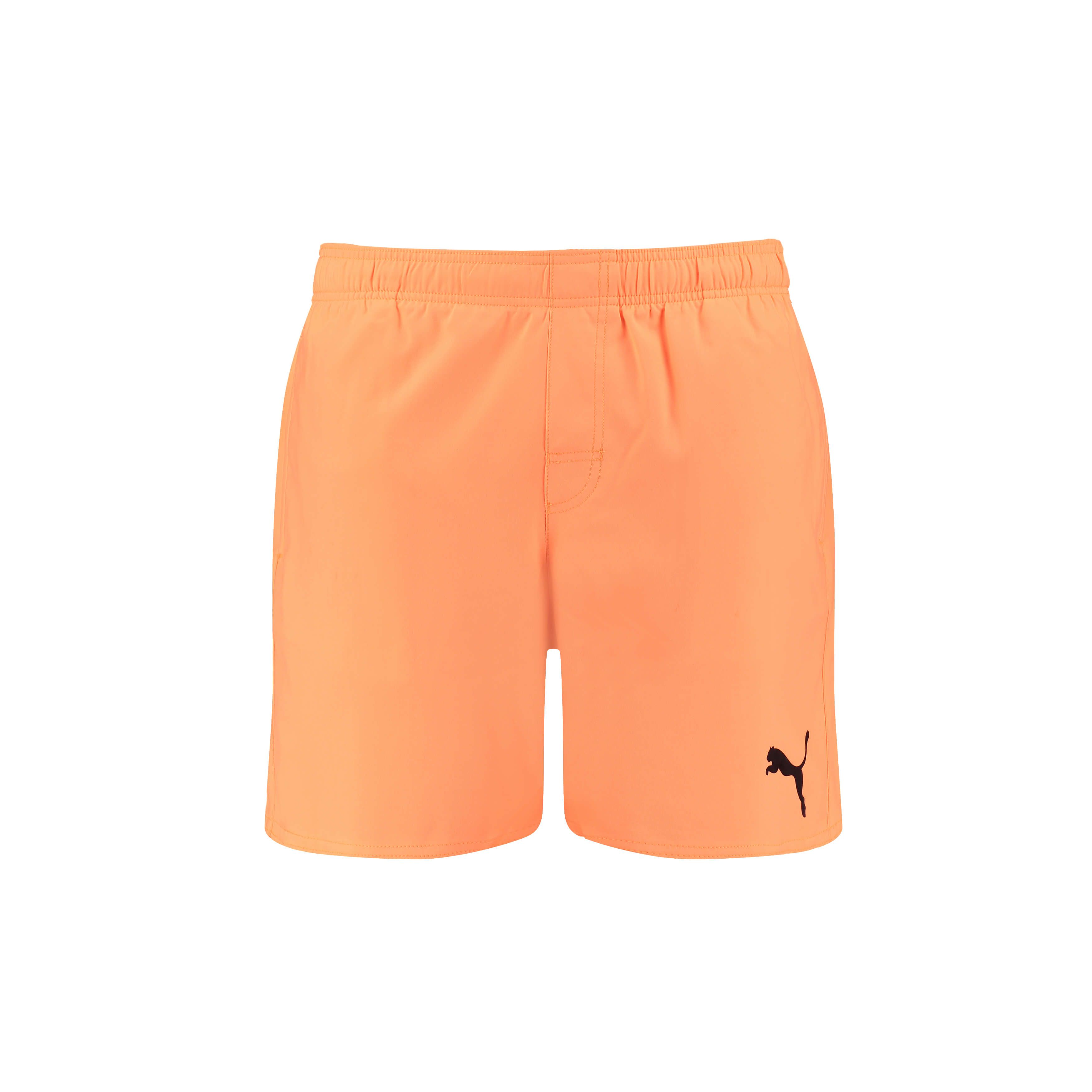 PUMA Mittellanger Bright Orange Badehose