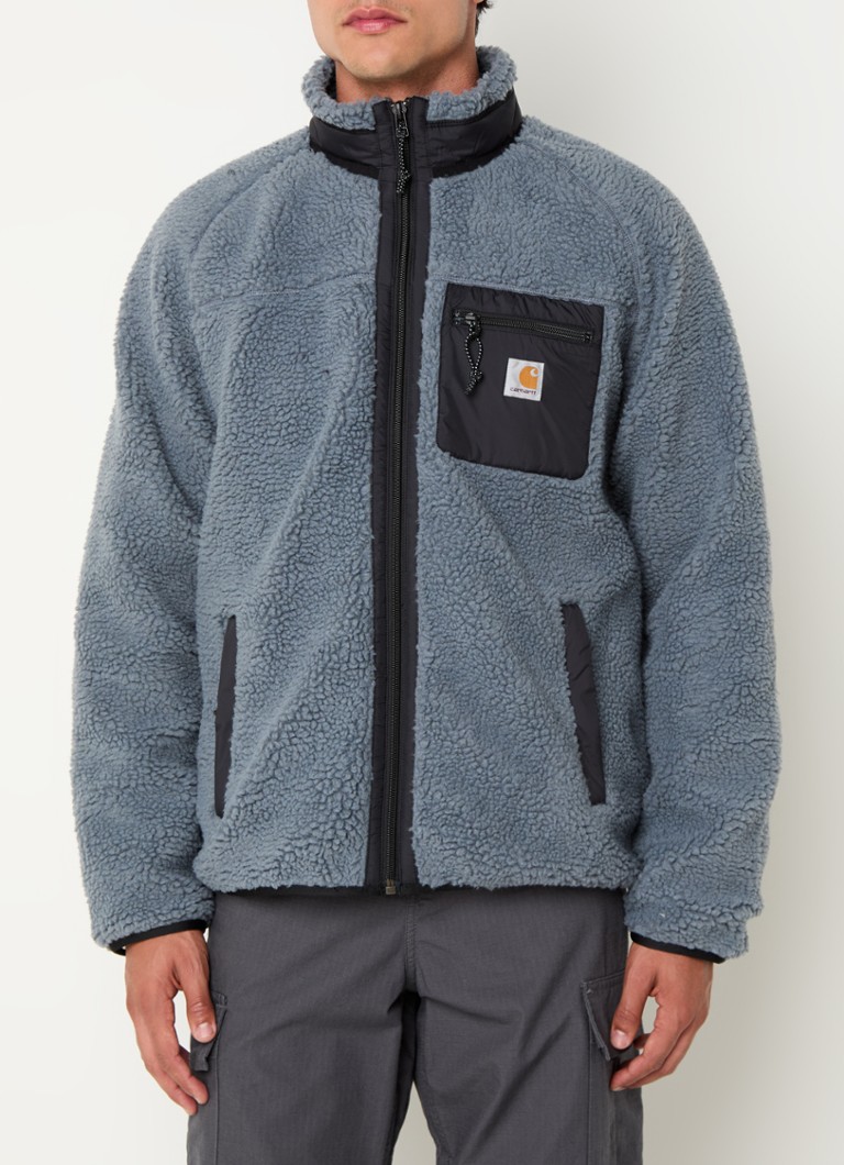 Carhartt WIP Prentis Liner podstavljeni flis prsluk s džepovima na patentni zatvarač