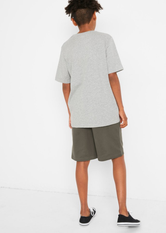 Jungen T-Shirt und Sweat-Bermuda (2-tlg.Set)