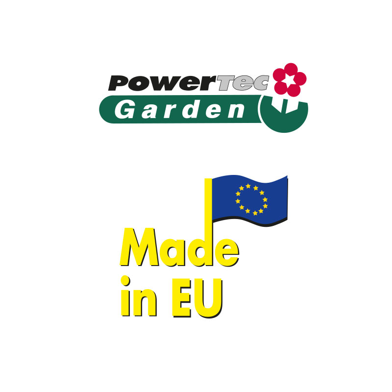 Powertec Garden XXL Pflanzkasten in Rattanoptik, ca. 72 Liter - Dunkelbraun, 2er Set