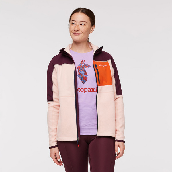 ABRAZO HOODED FULL-ZIP FLEECE JACKET Damen - Fleecejacke