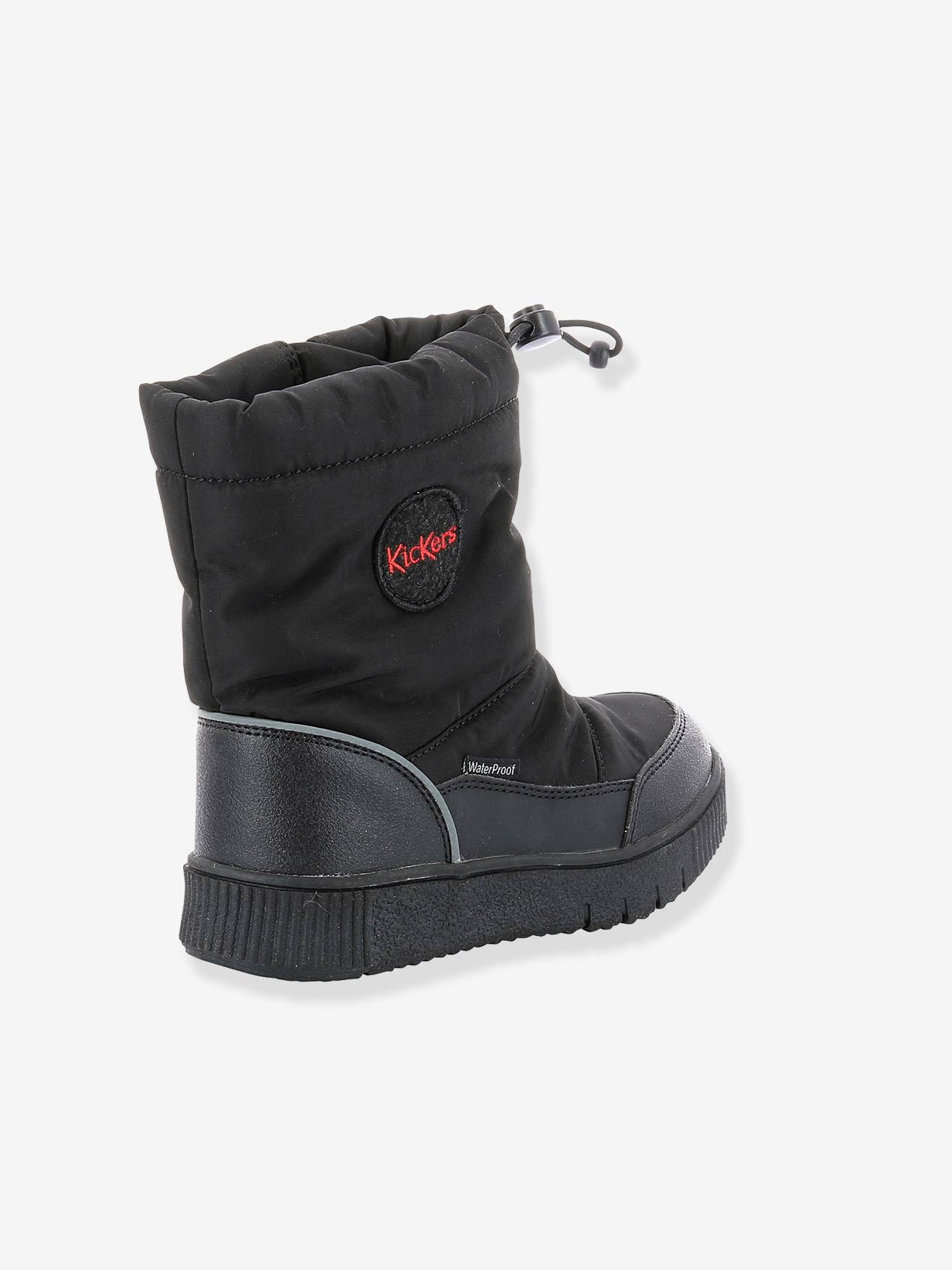 Kickers Wasserdichte Kinder Winterstiefel ATLAK KICKERS - schwarz