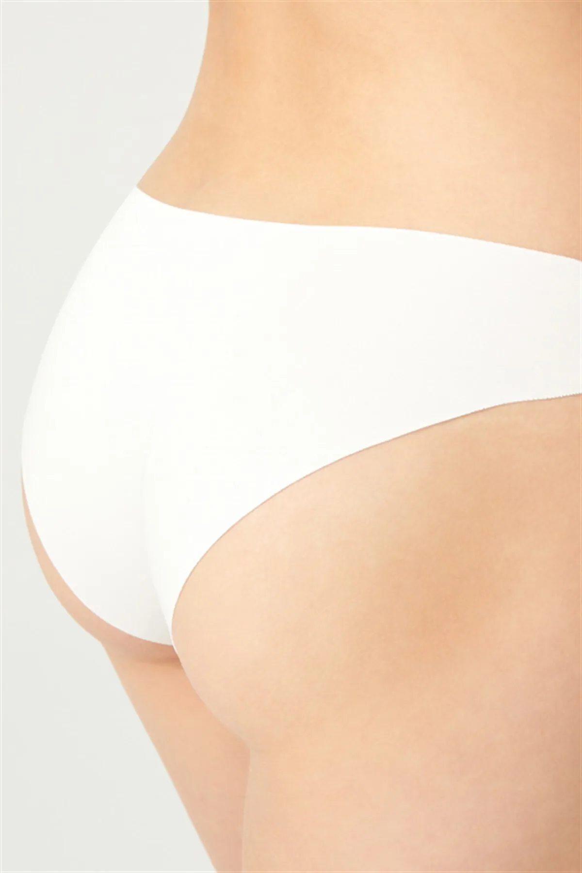 Cottonhill  Basic, abriebfeste, lasergeschnittene Damen-Bikini-Höschen im 5er-Pack