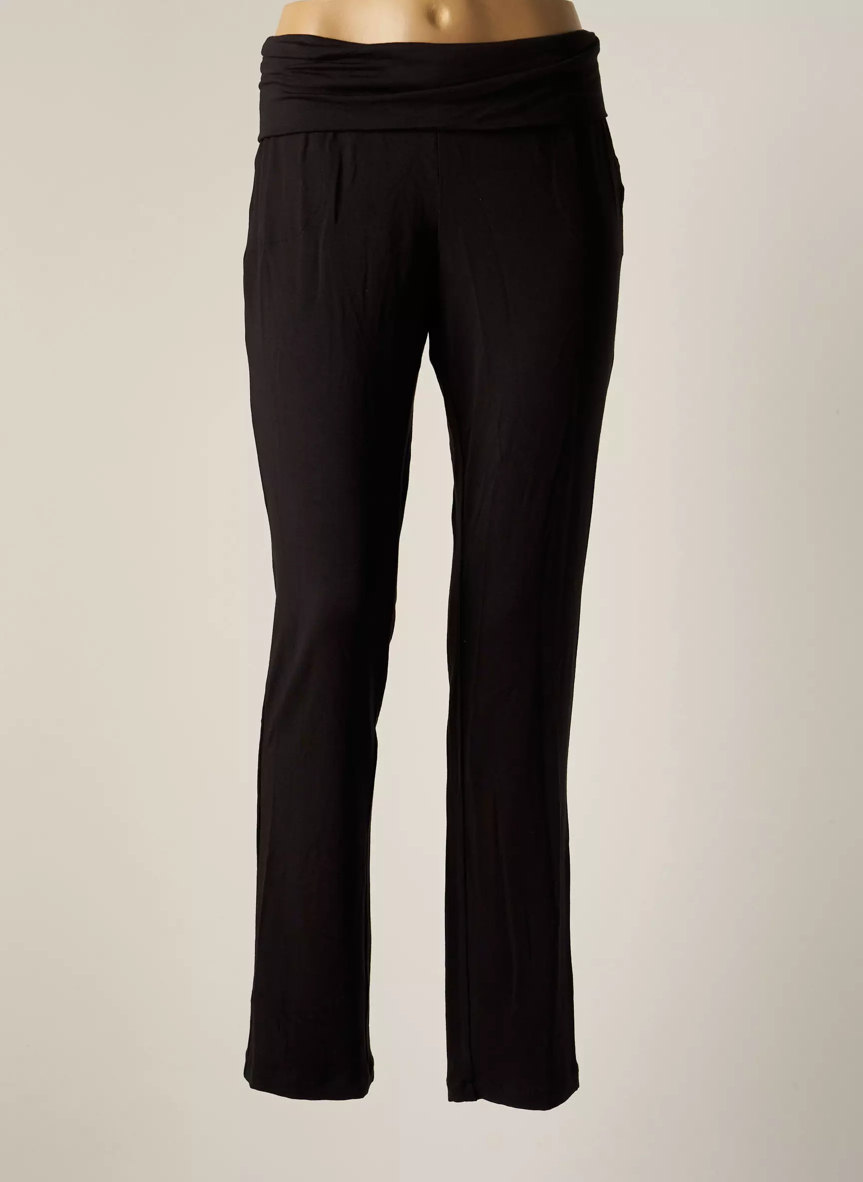 Taubert Pantalons Droits Femme couleur noir