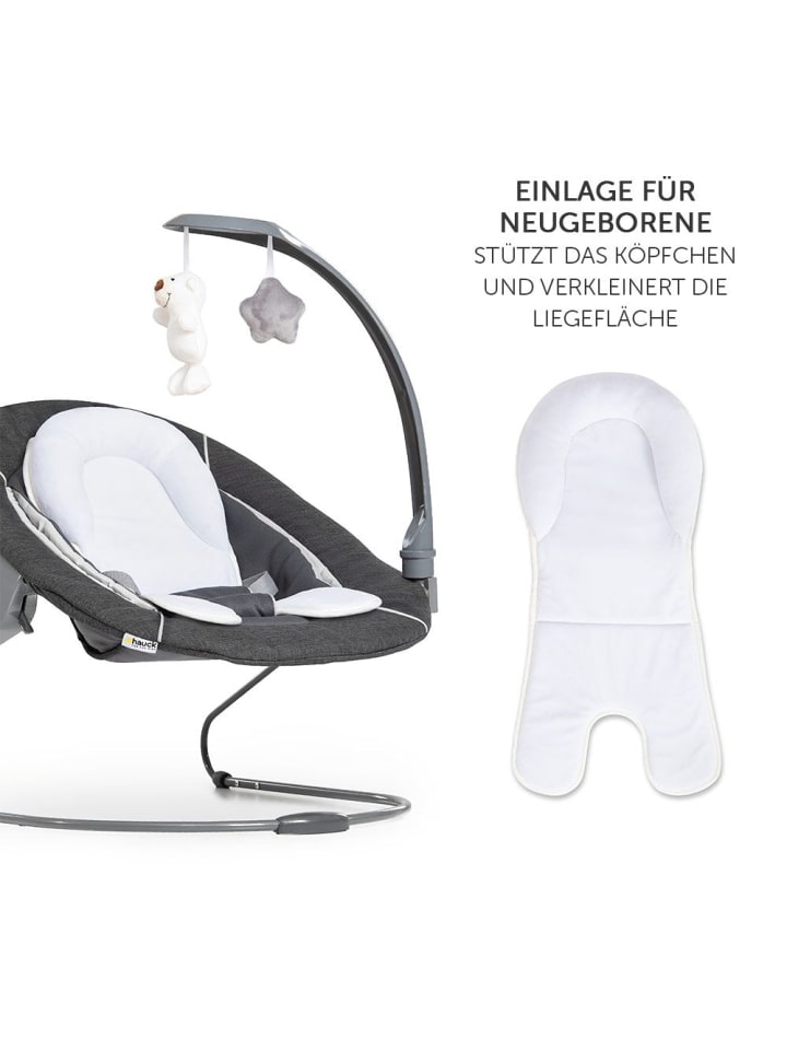 Hauck Alpha Plus Grau Newborn Set Deluxe - 4-tlg. Hochstuhl in grau günstig kaufen onesize
