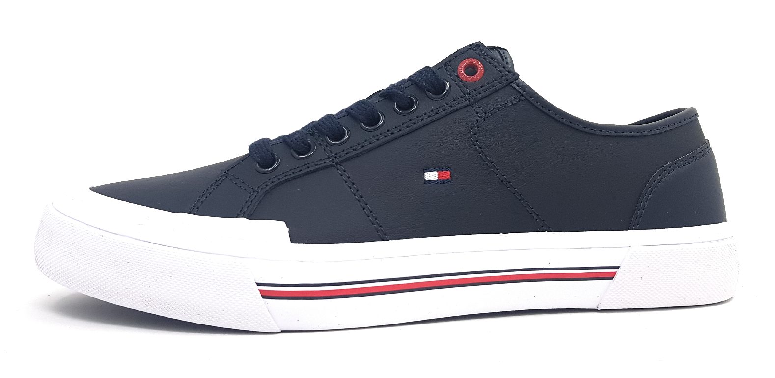 Tommy Hilfiger core corporate vulc EM0EM04561 Schwarz DW5 Desert sky