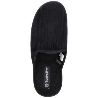 Claverton Hausschuhe in schwarz
