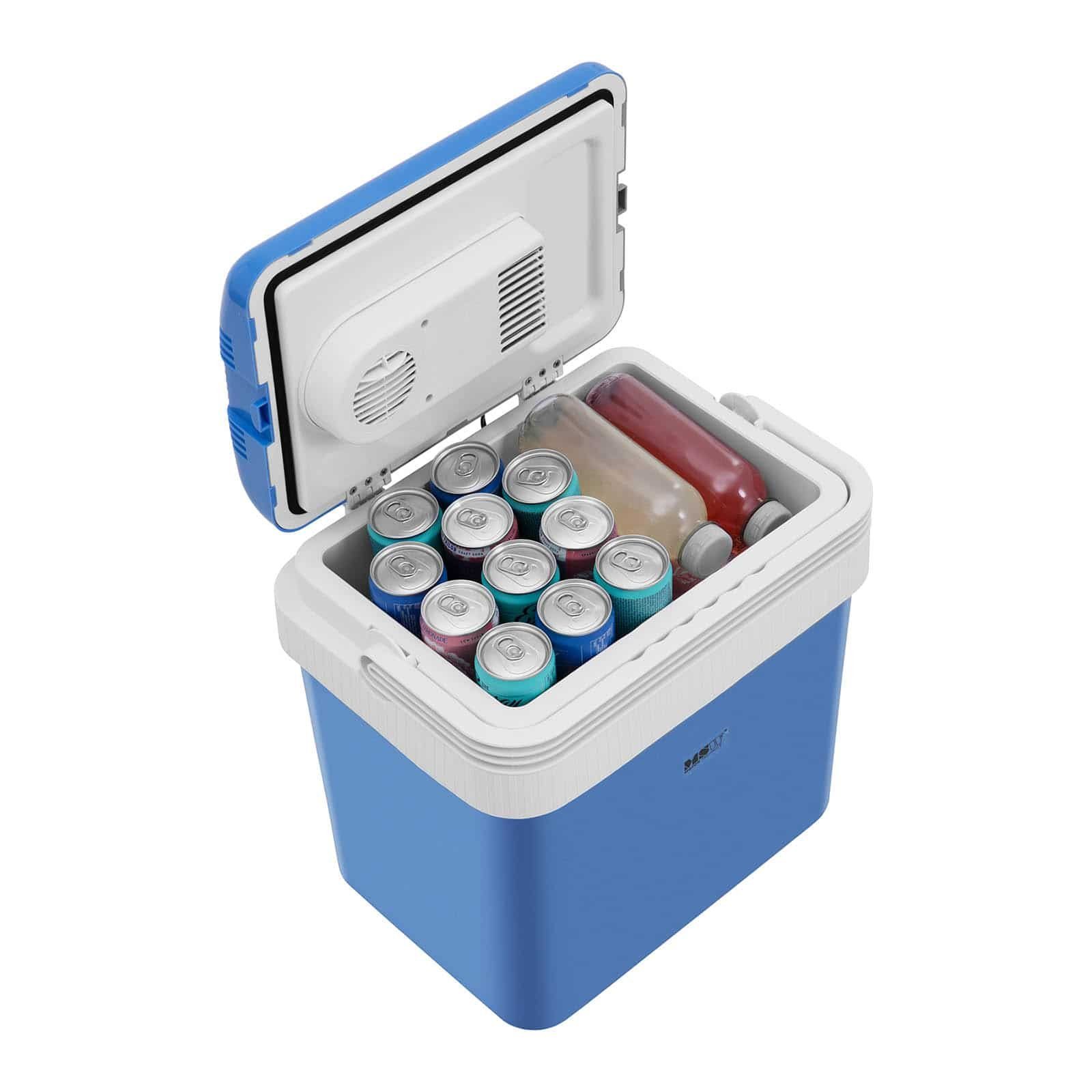 MSW Elektrische Kühlbox Elektrische Kühlbox12V/230V - 2-in-1-Gerät mit Warmhaltefunktion - 24L