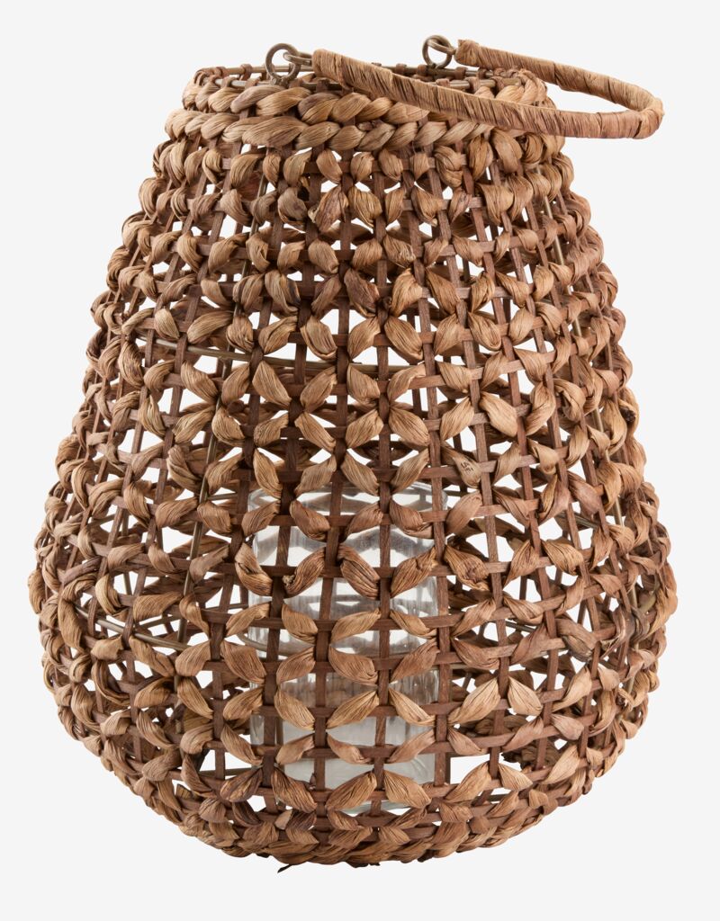 Latarnia ROVTERNE ROVTERNE Ø32xH38cm brązowa