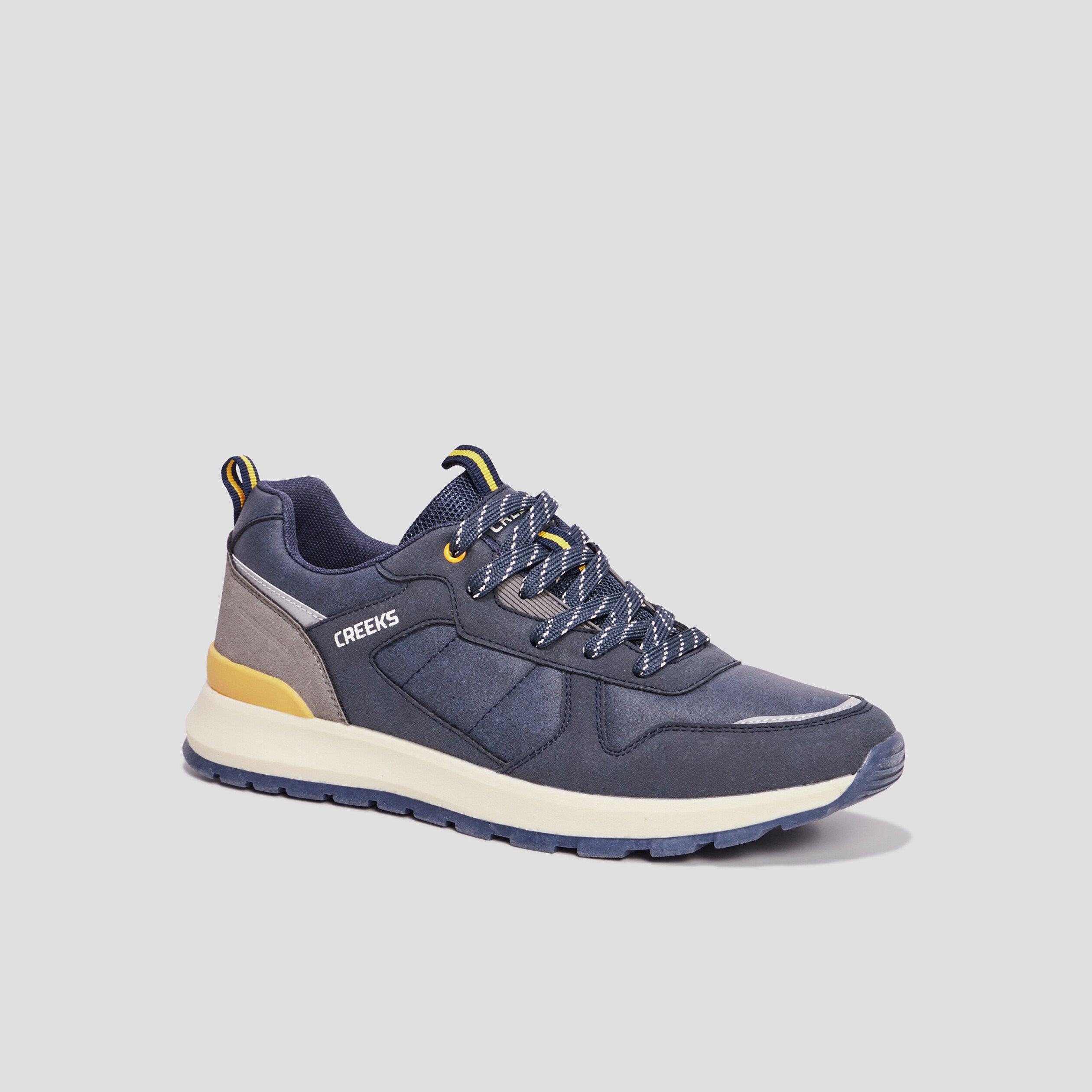 Baskets running Creeks Ribaloti bleu marine homme | La Halle