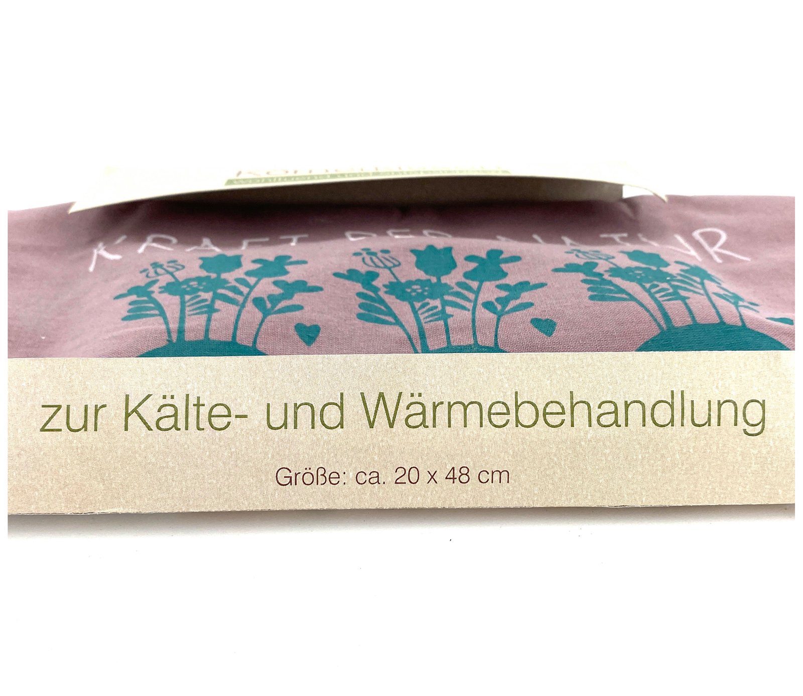 heimtexland Wärmekissen Roggen Natur Körnerkissen Kälte- und Wärmekissen, (Typ752), 4 Kammern,Roggen-Füllung,Kälte- und Wärmeanwendung