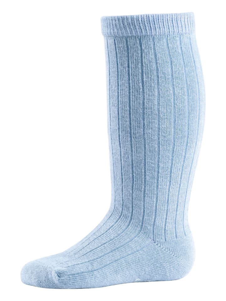 Sterntaler Kniestrümpfe 2er-Pack uni in helles blau günstig kaufen 22