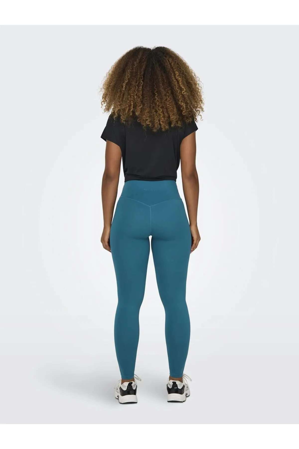Only Play  Sport-Leggings - Türkis - Mittlerer Bund