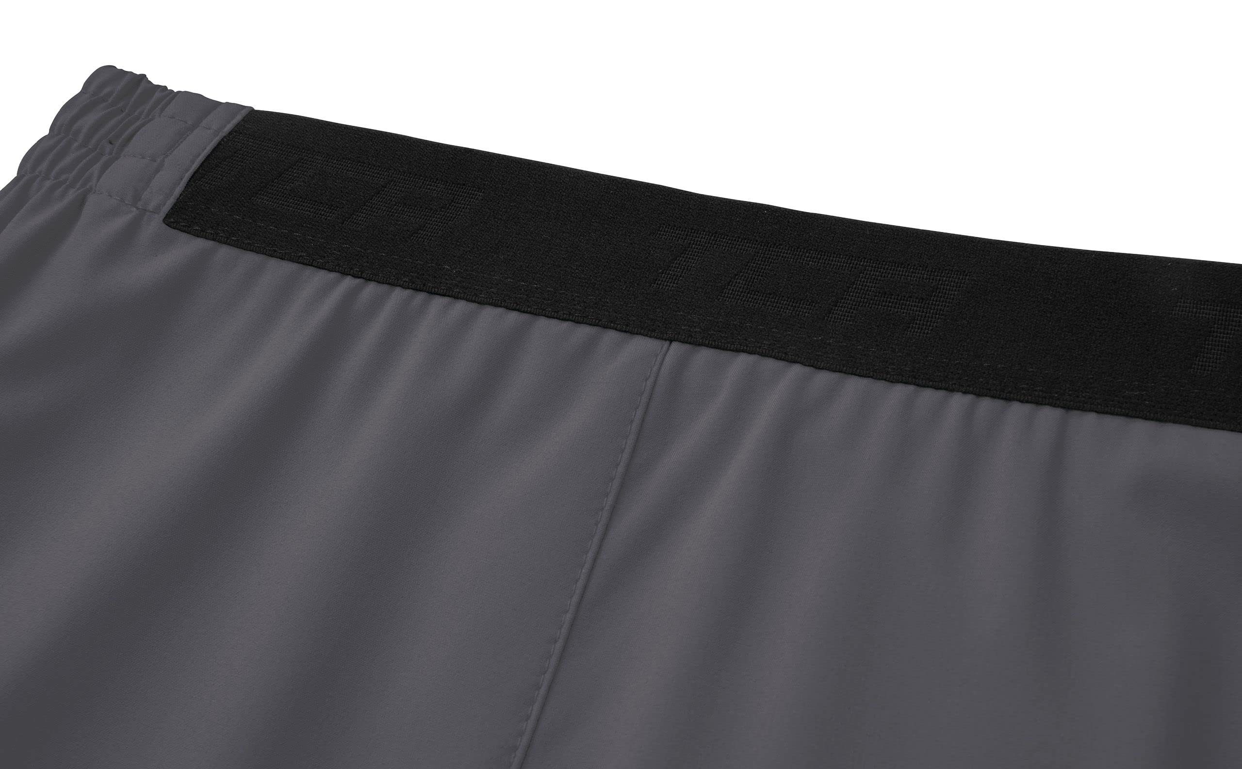 TCA Trainingsshorts TCA Herren Elite Tech Laufhose mit Reißverschlusstaschen - Grau, S