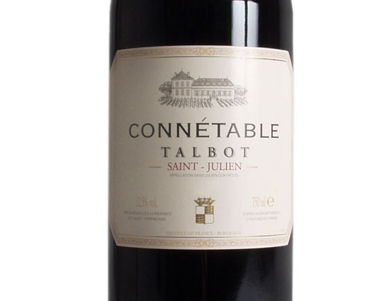 Connétable Talbot 2012 Bordeaux Saint-Julien