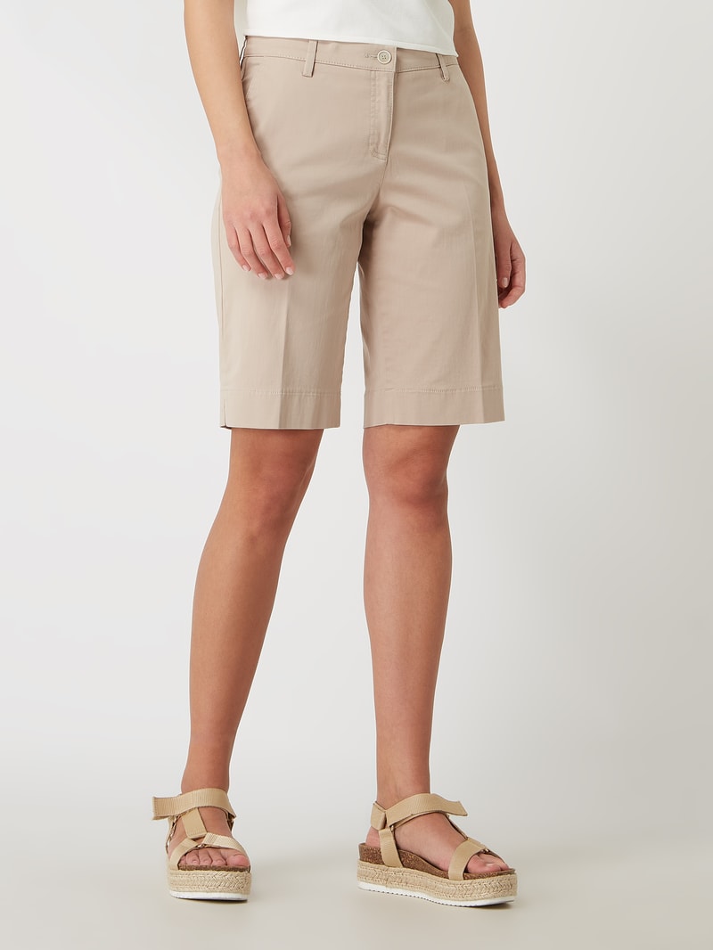 Chino-Shorts mit Stretch-Anteil Modell 'Mia' in sand