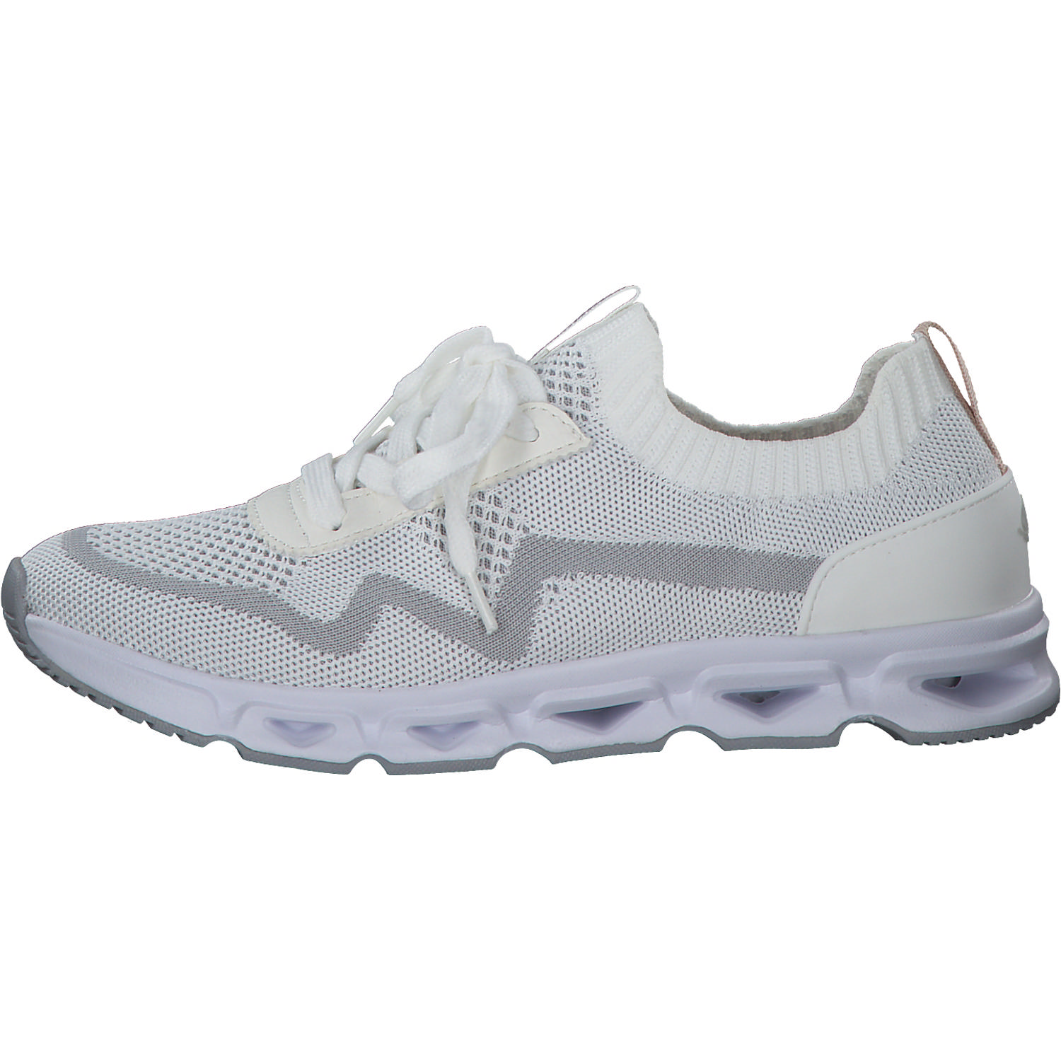 Tamaris 23746, Sneakers Low, Damen, weiss