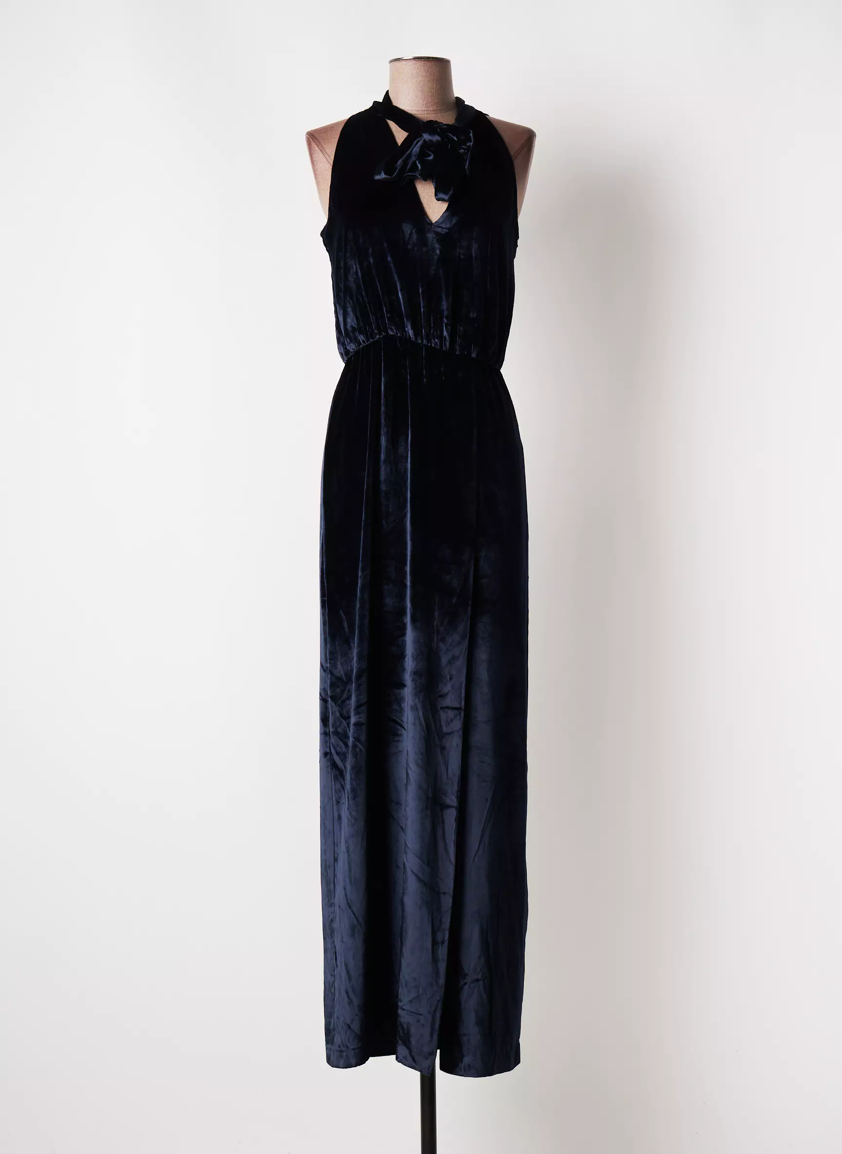 Tommy Hilfiger Robes Longues Femme couleur bleu