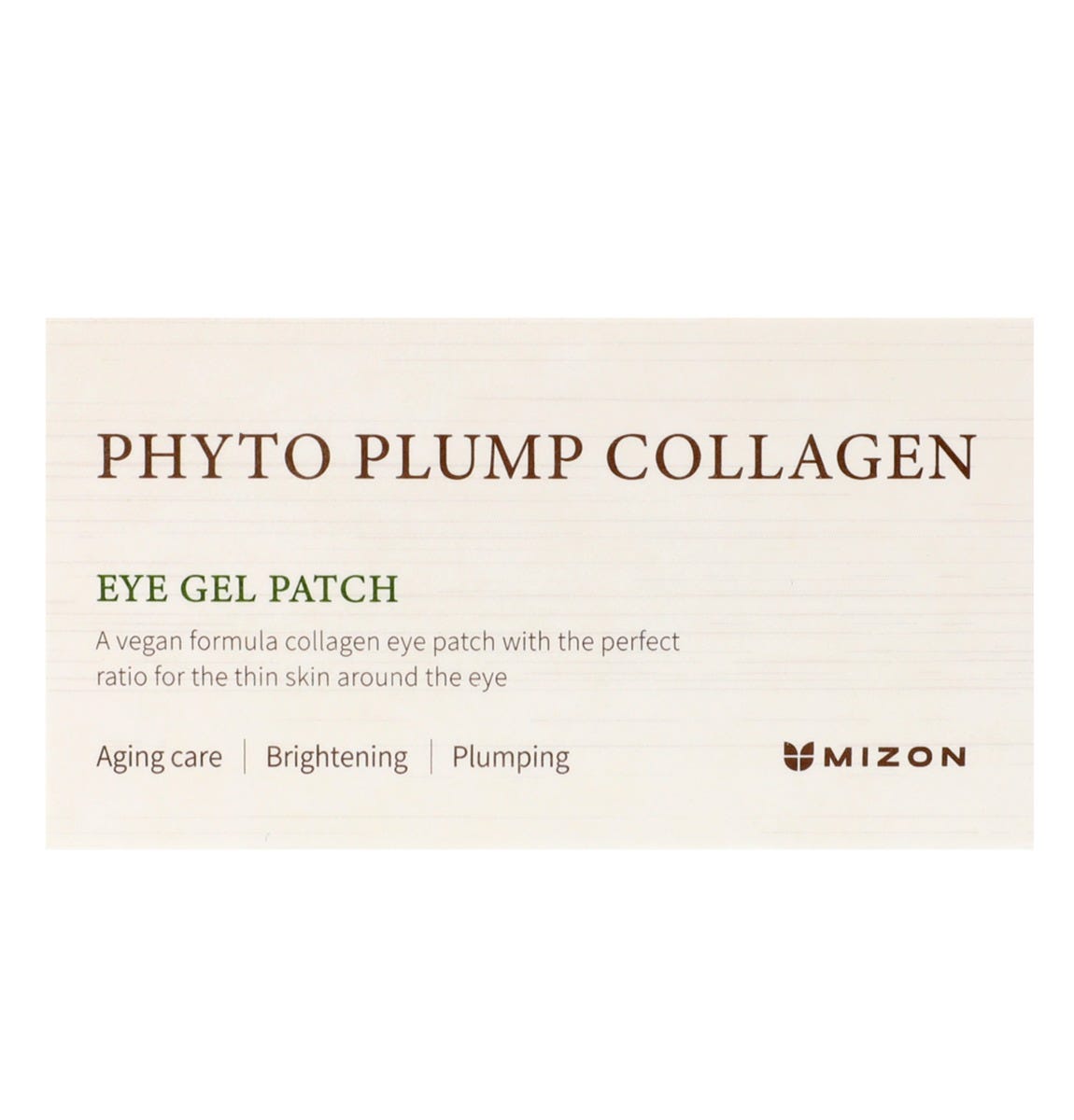 Mizon Phyto Plump Collagen Eye Gel Patches 60 Stück 84 g