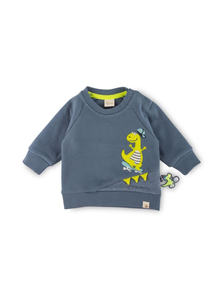 Sigikid Sweatshirt Sporty Dino in Blau günstig kaufen