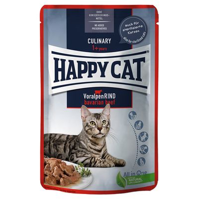 Happy Cat Pouch Meat in Sauce 12 x 85 g