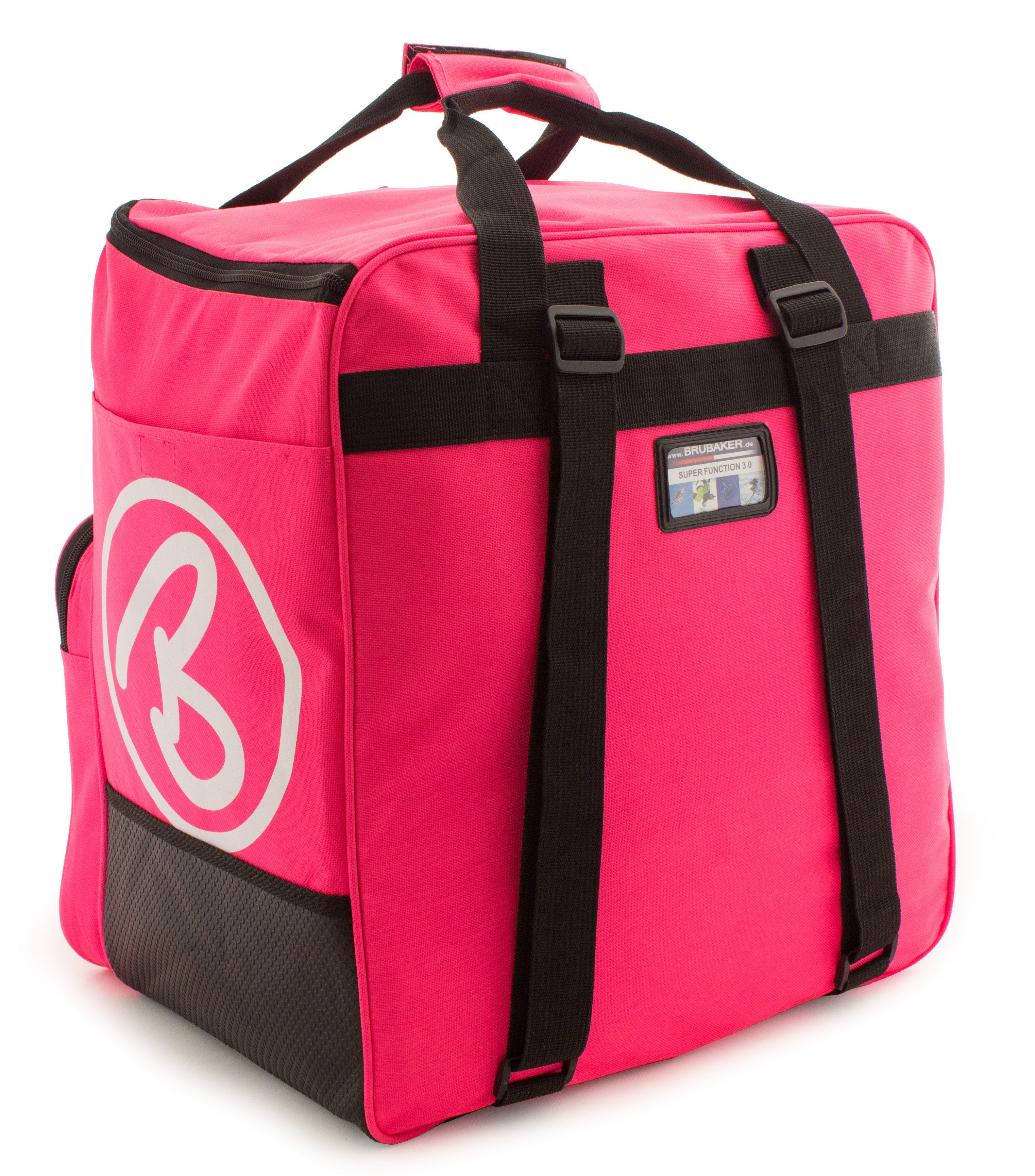 BRUBAKER Sporttasche Champion Skitasche Kombi Set (2-tlg., reißfest und nässeabweisend), Skisack und Skischuhtasche für 1 Paar Ski
