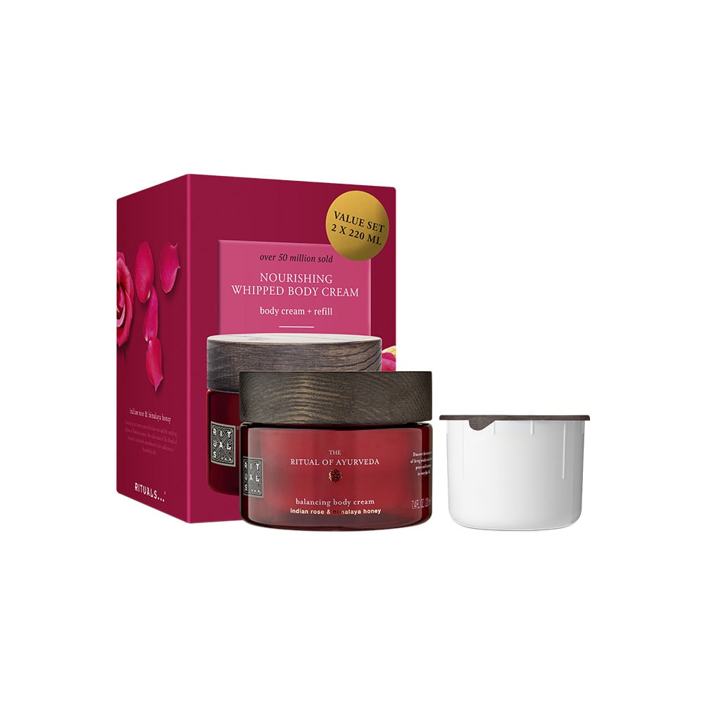 Rituals The Ritual of Ayurveda Duo crème pour le corps et sa recharge