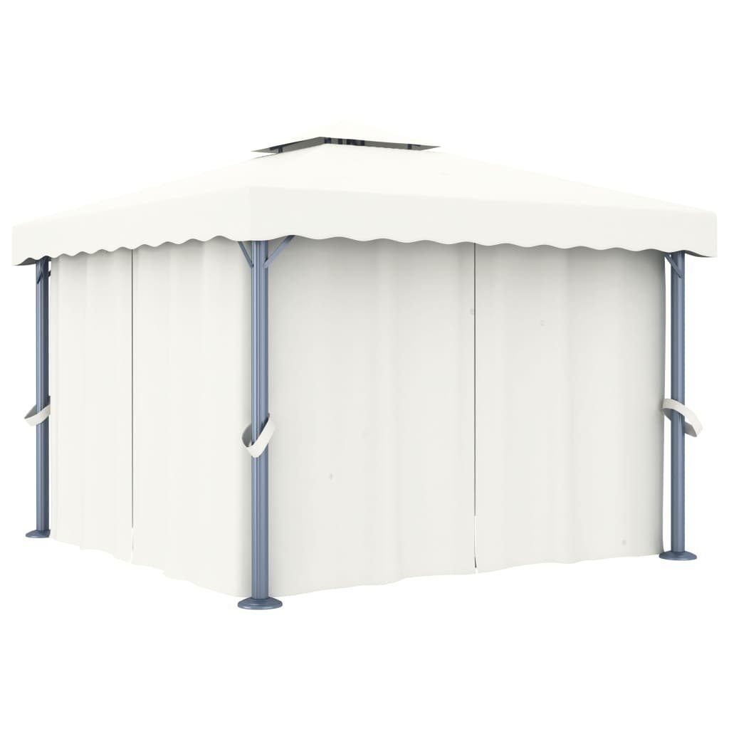 DOTMALL Pavillon 4 Seitenteilen,(Set), L x B: 300x300 cm, mit Moskitonetzen & LED