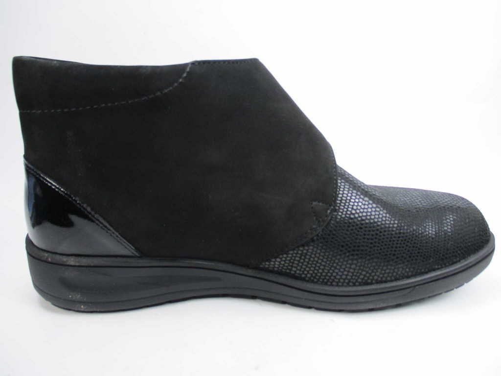 SOLIDUS Stiefeletten schwarz Kate FLEXIBLE/NUBUK/PERLL schw