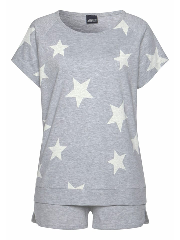 ARIZONA Shorty in grau, rosa günstig kaufen