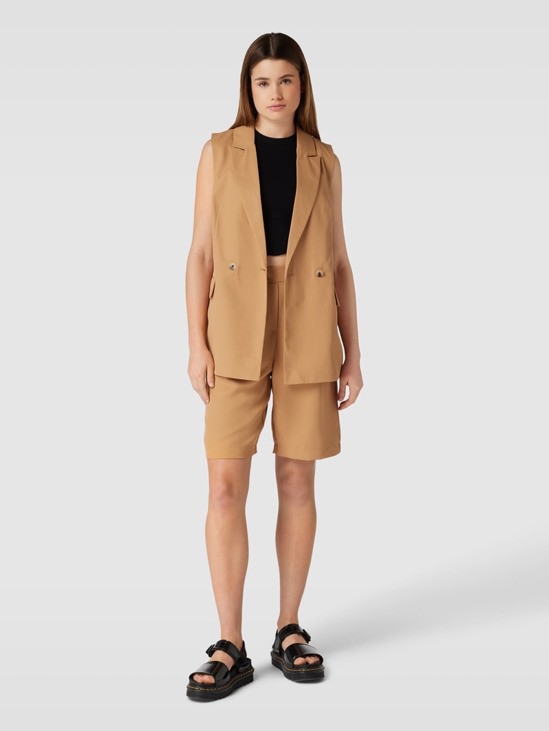 Shorts mit Eingrifftaschen Modell 'TALLY' in sand
