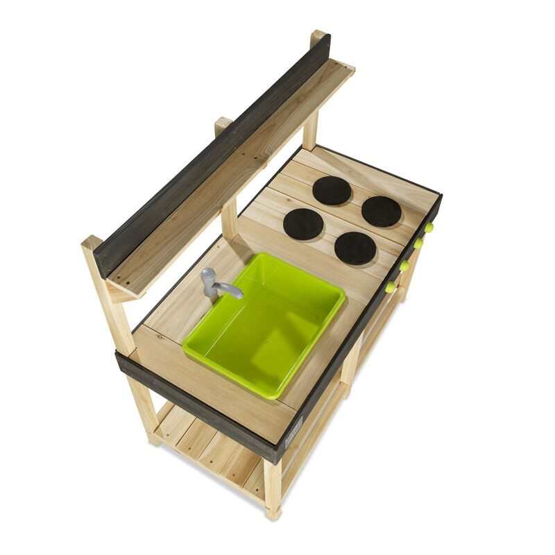 Cuisine d'extérieur en bois EXIT 100 naturel EXIT Toys