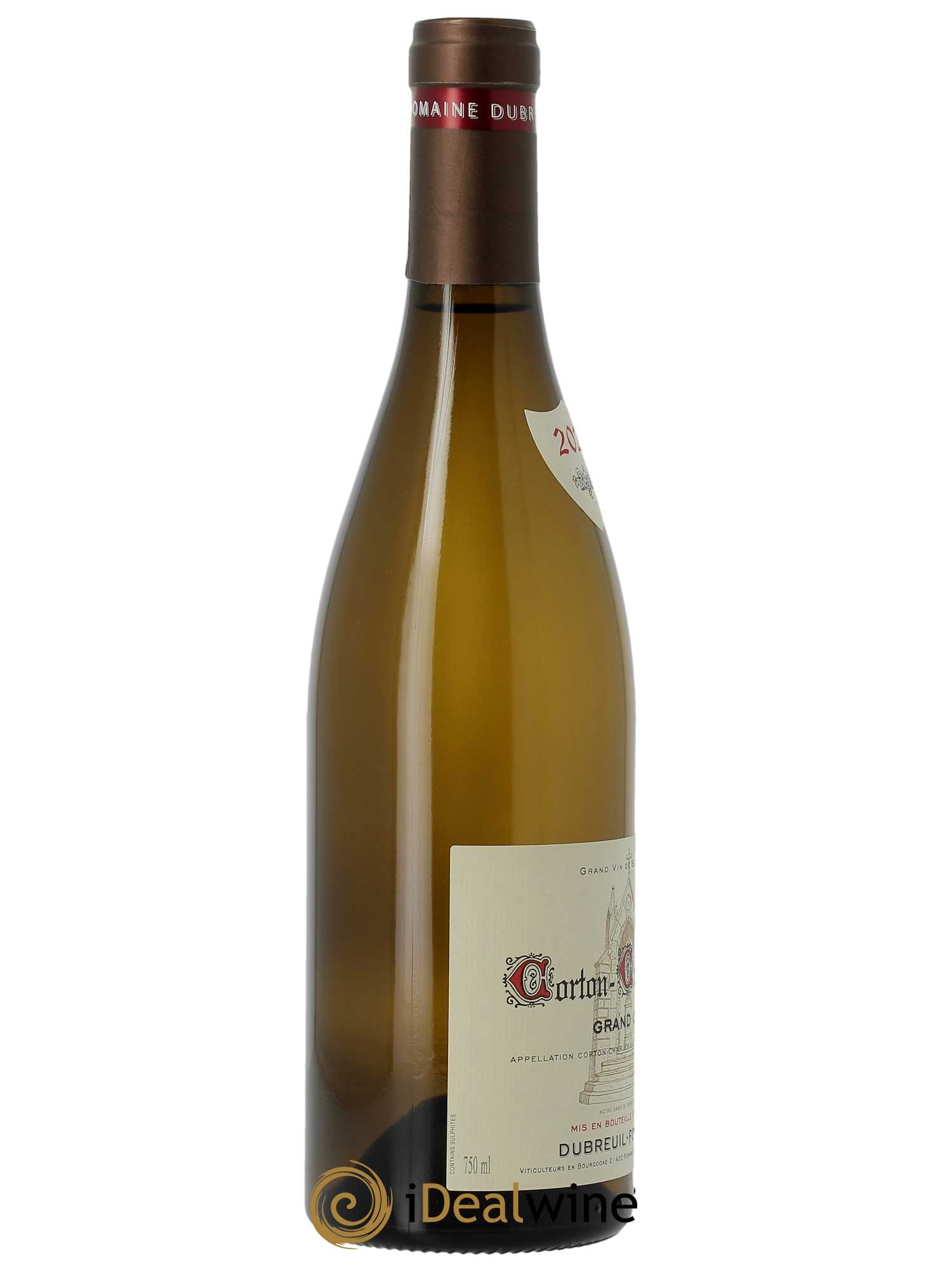 Corton Charlemagne Grand Cru Domaine Dubreuil Fontaine  2021 - Lot de 1 Bouteille