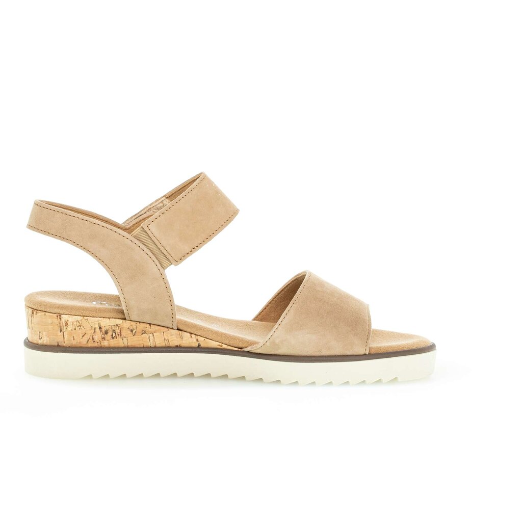 Gabor comfort Keilsandalette beige