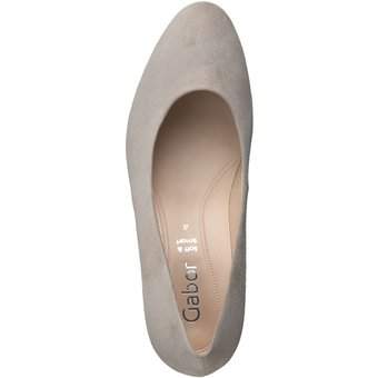 Gabor Plateau Pumps in grau