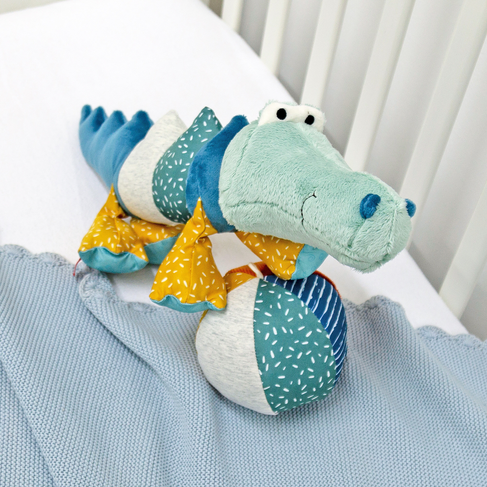 Kuscheltier Krokodil, Patchwork Sweety