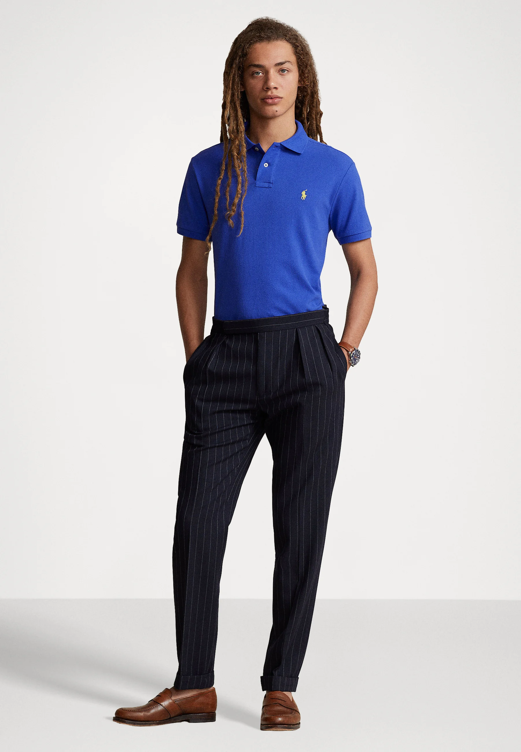 Polo Ralph Lauren SLIM FIT MESH SHIRT - Polo