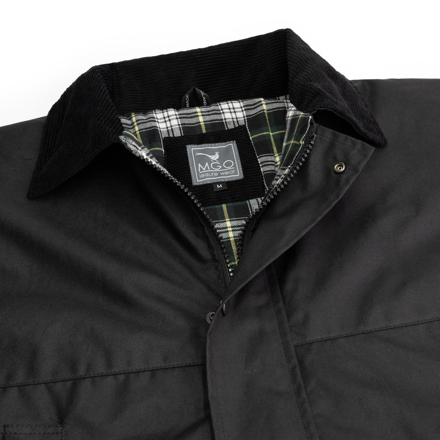 MGO Outdoorjacke Bradford Wax Jacket winddicht und wasserabweisend
