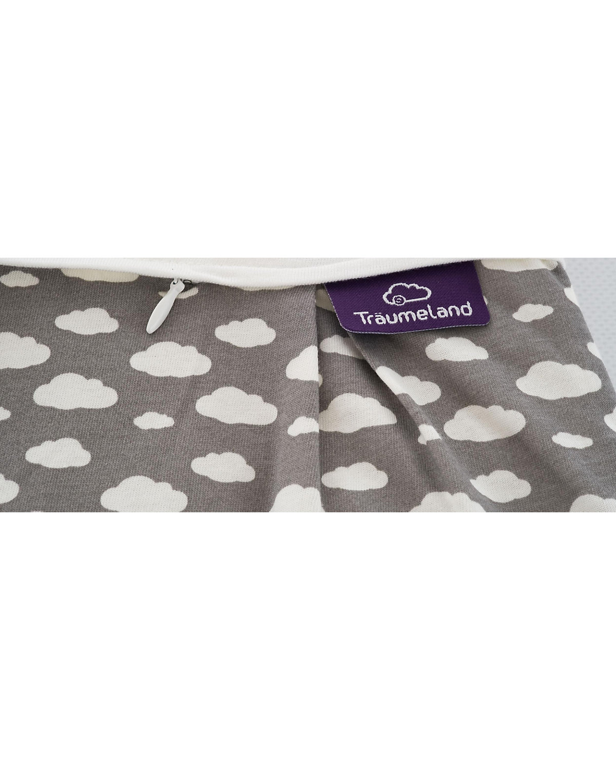 Außenschlafsack LIEBMICH Wolke grau - TOG 2,5, Gr. 80/86